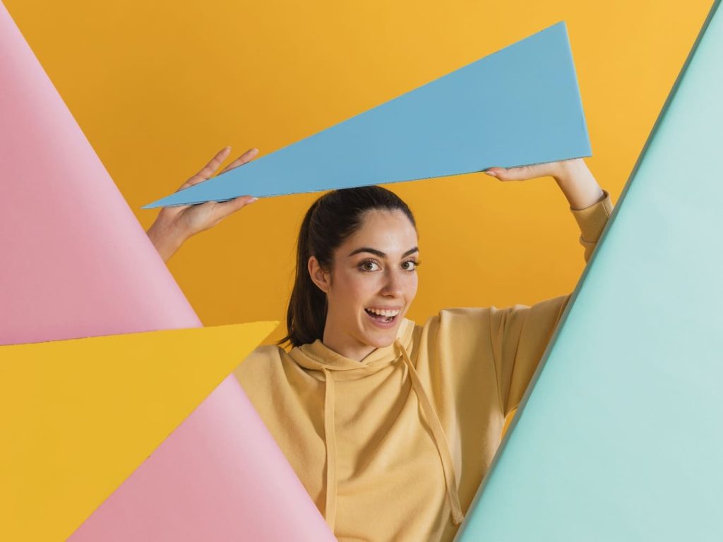 happy-woman-with-geometric-shapes