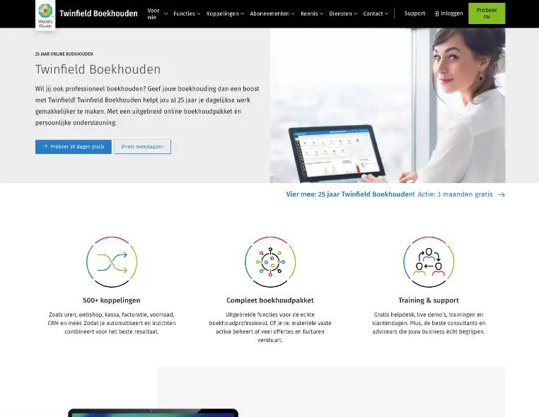 screenshot-van-twinfield-boekhouden-website-van-wolters-kluwer